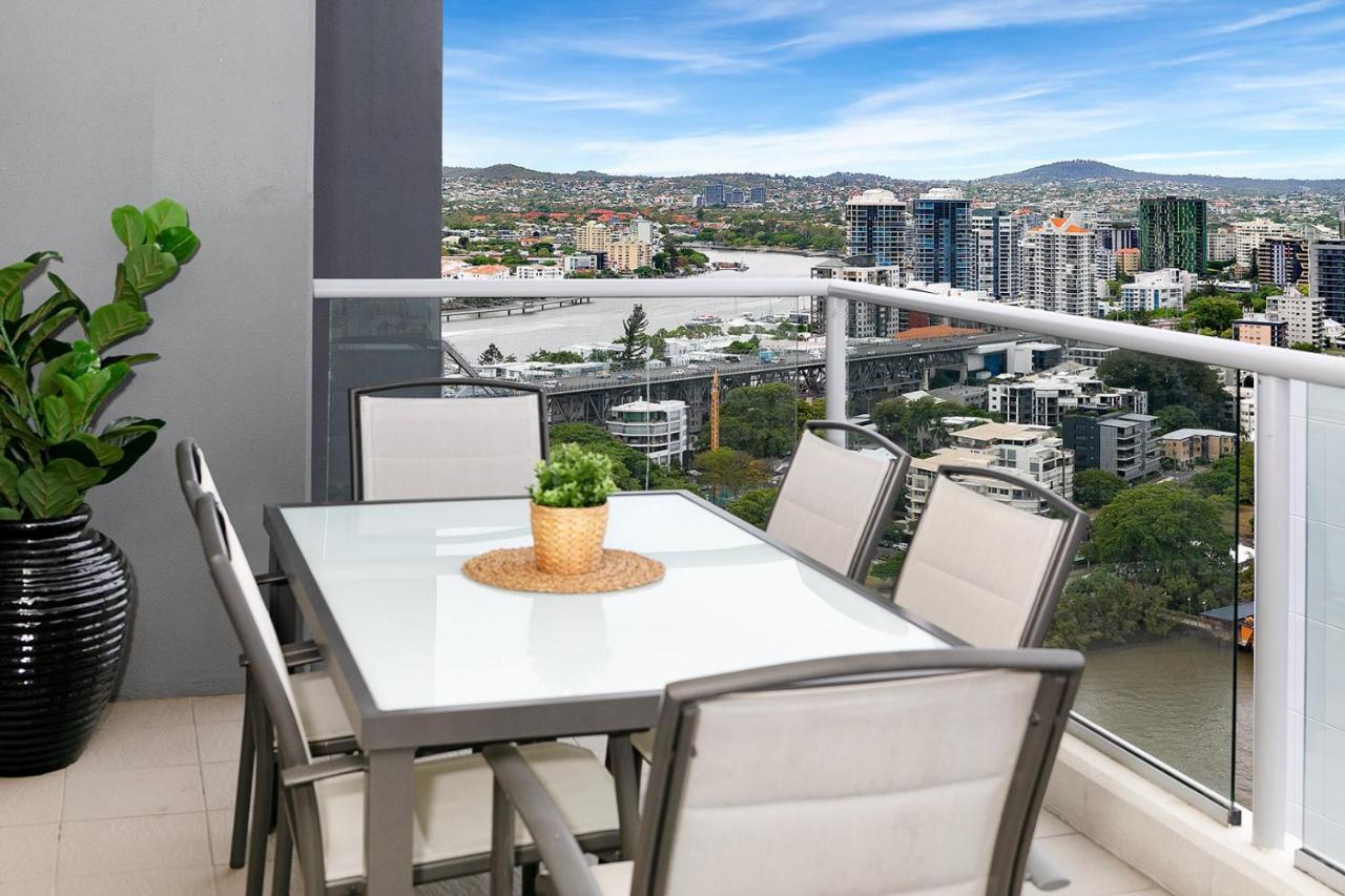 Amazing River View - 3 Bedroom Apartment - Brisbane Cbd - Netflix - Fast Wifi - Carpark Exteriér fotografie
