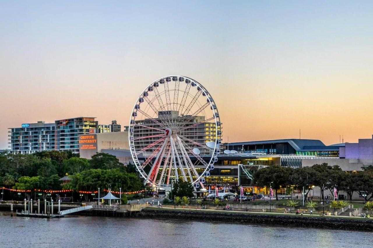 Amazing River View - 3 Bedroom Apartment - Brisbane Cbd - Netflix - Fast Wifi - Carpark Exteriér fotografie